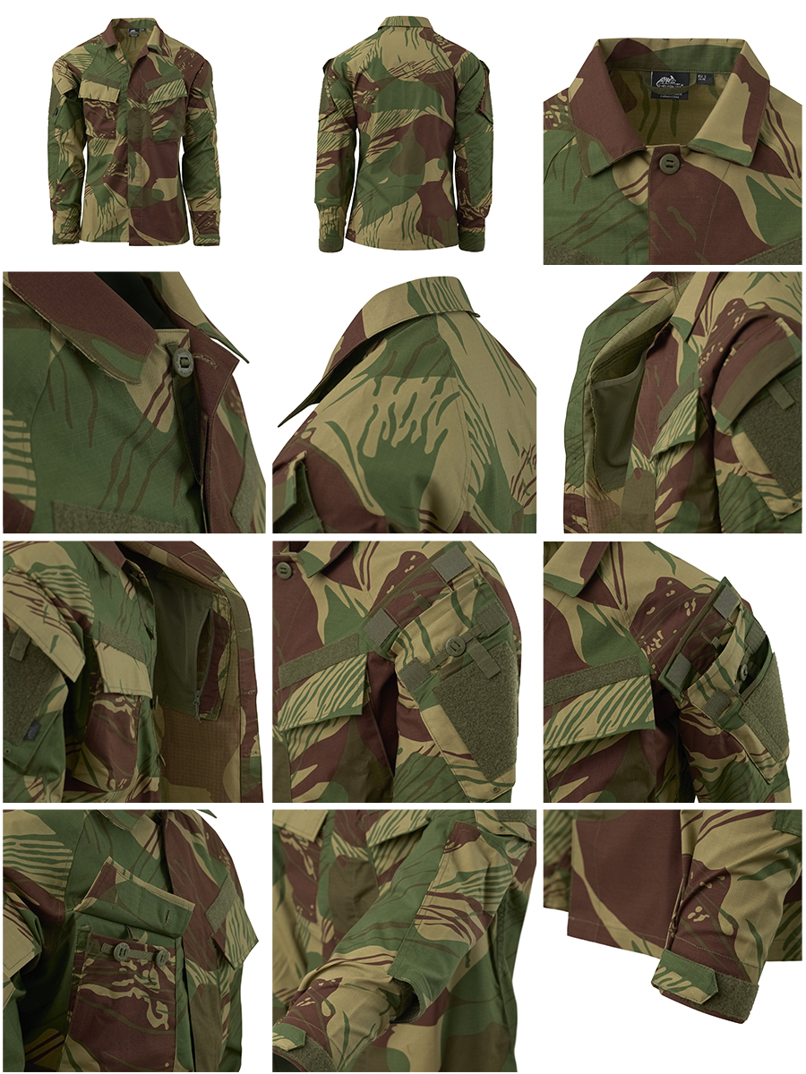 Helikon-Tex RAID Shirt Combat Field Jacket Army DNC Tiger Stripe