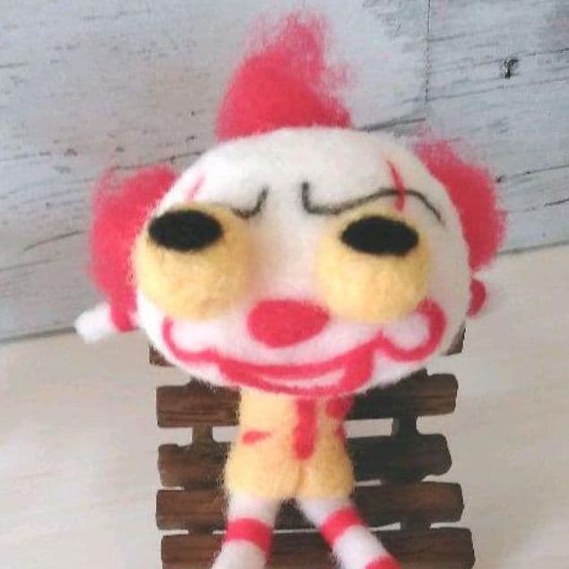 ハンドメイド 羊毛フェルト インテリア ピエロ 大人 FooL (@fool2497) • Instagram photos and videos