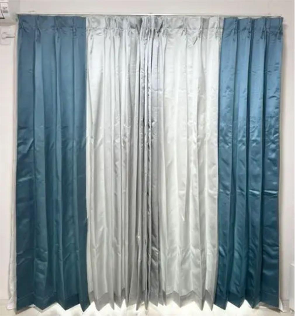 遮光カーテン 二枚入り ドレープカーテン オーダー サイズ インテリア 生活雑貨 楽天市場】＼25日限定5％OFF／ カーテン 4枚セット 遮光カーテン 1級 2