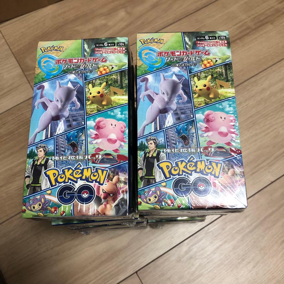 ポケモンGO 未開封ボックス 10BOX シュリンクあり　ワンオーナー