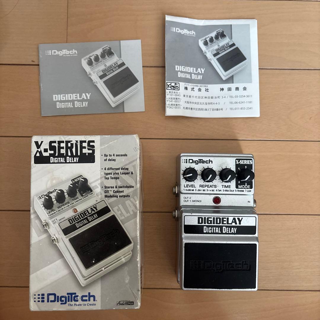 【箱・説明書付き】DigiTech DIGIDELAY デジタルディレイ Amazon | 【国内正規輸入品】DIGITECH デジテック エフェクター