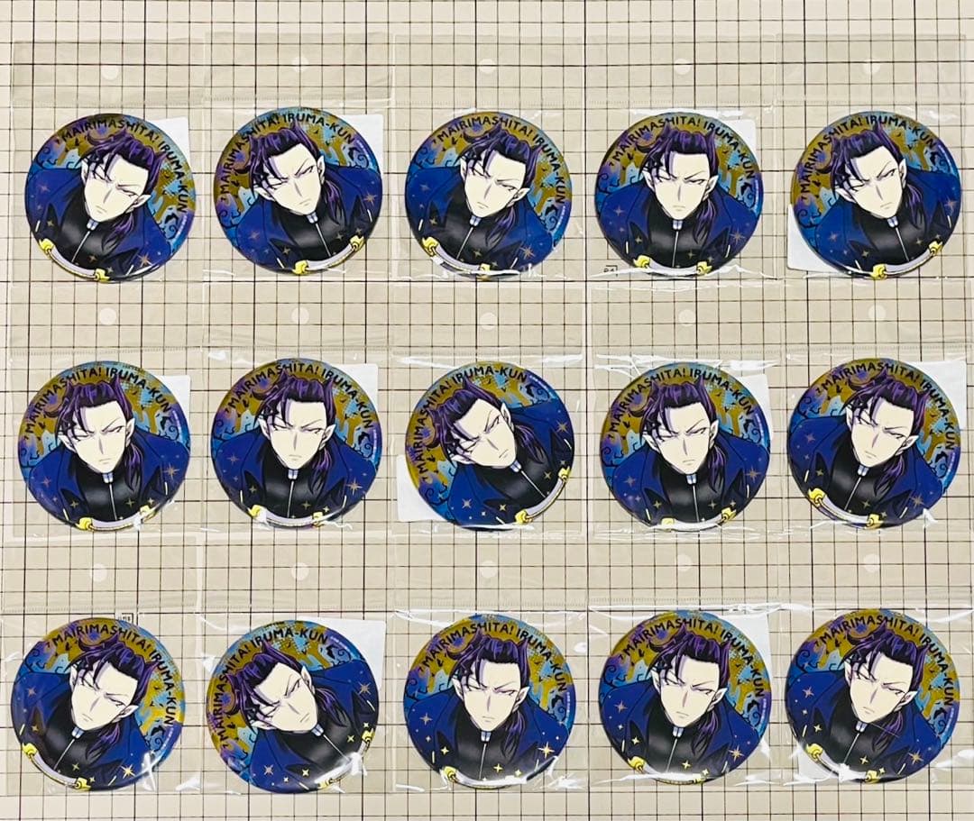 魔入りました！入間くん メタリック缶バッジ カルエゴ TVアニメ「魔入りました！入間くん」 トレーディングメタリック缶